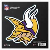 Minnesota Vikings Large Team Logo Magnet 10" (11.9856"x11.5744"), 32373