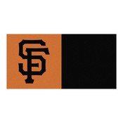 San Francisco Giants Team Carpet Tiles - 45 Sq Ft. - SF Hat Logo, 32423