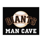 San Francisco Giants Man Cave All-Star Rug - 34 in. x 42.5 in. - Giants and Baseball Primary Logo, 32425