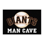 San Francisco Giants Man Cave Starter Mat Accent Rug - 19in. x 30in. - Giants and Baseball Primary Logo, 32427
