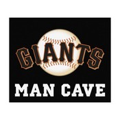 San Francisco Giants Man Cave Tailgater Rug - 5ft. x 6ft. - Giants and Baseball Primary Logo, 32428