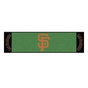 San Francisco Giants Putting Green Mat - 1.5ft. x 6ft. - SF Hat Logo & Wordmark, 32430