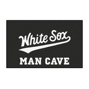 Chicago White Sox Man Cave Ulti-Mat Rug - 5ft. x 8ft. - White Sox Script Logo, 32469