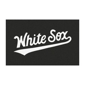 Chicago White Sox Ulti-Mat Rug - 5ft. x 8ft. - White Sox Script Logo, 32475