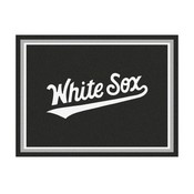 Chicago White Sox 8ft. x 10 ft. Plush Area Rug - White Sox Script Logo, 32480