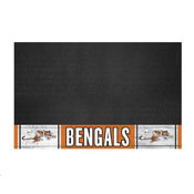 Cincinnati Bengals Vinyl Grill Mat - 26in. x 42in., NFL Vintage, 32574