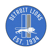 Detroit Lions Vintage Roundel Mat, 32601