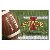 Iowa State Rubber Scraper Door Mat, 32860