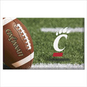 Cincinnati Bearcats Rubber Scraper Door Mat, 32874