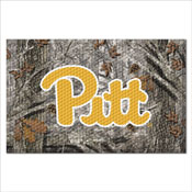Pitt Panthers Rubber Scraper Door Mat Camo, 32896