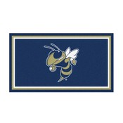 Georgia Tech Yellow Jackets Buzz Logo 3ft. x 5ft. Plush Area Rug, 33089