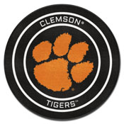 Clemson Hockey Puck Rug - 27in. Diameter, 33157