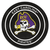 East Carolina Hockey Puck Rug - 27in. Diameter, 33167