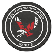 Eastern Washington Hockey Puck Rug - 27in. Diameter, 33170