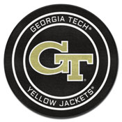 Georgia Tech Hockey Puck Rug - 27in. Diameter, 33176