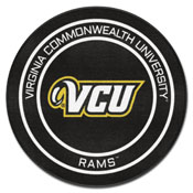VCU Hockey Puck Rug - 27in. Diameter, 33233