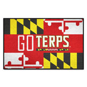 Maryland Terrapins Slogan Starter Mat Accent Rug - 19in. x 30in., 33436