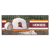 Virginia Tech Hokies Baseball Runner Rug - 30in. x 72in., 33928