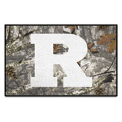 Rutgers Scarlett Knights Camo Starter Mat Accent Rug - 19in. x 30in., 33966