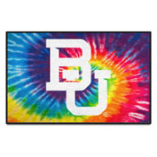 Baylor Bears Tie Dye Starter Mat Accent Rug - 19in. x 30in., 34015