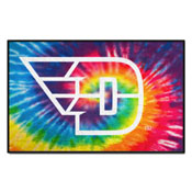 Dayton Flyers Tie Dye Starter Mat Accent Rug - 19in. x 30in., 34023