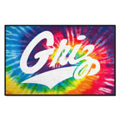 Montana Grizzlies Tie Dye Starter Mat Accent Rug - 19in. x 30in., 34038