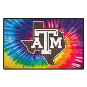 Texas A&M Aggies Tie Dye Starter Mat Accent Rug - 19in. x 30in., 34054