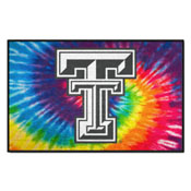 Texas Tech Red Raiders Tie Dye Starter Mat Accent Rug - 19in. x 30in., 34055