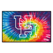 Houston Cougars Tie Dye Starter Mat Accent Rug - 19in. x 30in., 34061