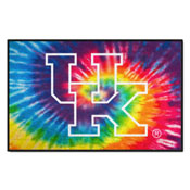 Kentucky Wildcats Tie Dye Starter Mat Accent Rug - 19in. x 30in., 34065