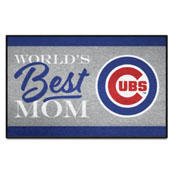 Chicago Cubs World's Best Mom Starter Mat Accent Rug - 19in. x 30in., 34091