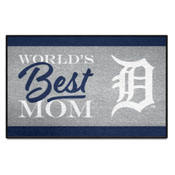 Detroit Tigers World's Best Mom Starter Mat Accent Rug - 19in. x 30in., 34096