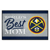 Denver Nuggets World's Best Mom Starter Mat Accent Rug - 19in. x 30in., 34176