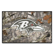 Baltimore Ravens Camo Starter Mat Accent Rug - 19in. x 30in., 34213