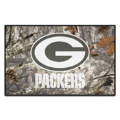 Green Bay Packers Camo Starter Mat Accent Rug - 19in. x 30in., 34222