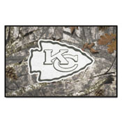 Kansas City Chiefs Camo Starter Mat Accent Rug - 19in. x 30in., 34226
