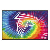 Atlanta Falcons Tie Dye Starter Mat Accent Rug - 19in. x 30in., 34244