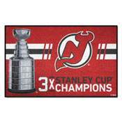 New Jersey Devils Dynasty Starter Mat Accent Rug - 19in. x 30in., 34293