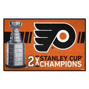 Philadelphia Flyers Dynasty Starter Mat Accent Rug - 19in. x 30in., 34296