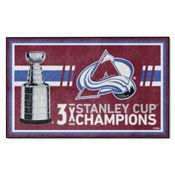 Colorado Avalanche Dynasty Plush Area Rug, AGS-34304