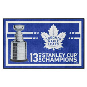 Toronto Maple Leafs 4ft. x 6ft. Plush Area Rug, 34351