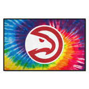 Atlanta Hawks Tie Dye Starter Mat Accent Rug - 19in. x 30in., 34367