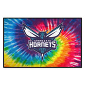 Charlotte Hornets Tie Dye Starter Mat Accent Rug - 19in. x 30in., 34373