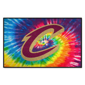 Cleveland Cavaliers Tie Dye Starter Mat Accent Rug - 19in. x 30in., 34377
