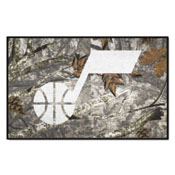 Utah Jazz Camo Starter Mat Accent Rug - 19in. x 30in., 34422