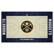Denver Nuggets 6 ft. x 10 ft. Plush Area Rug, 34436