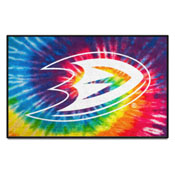 Anaheim Ducks Tie Dye Starter Mat Accent Rug - 19in. x 30in., 34460