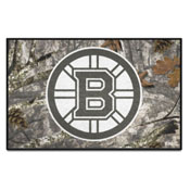 Boston Bruins Camo Starter Mat Accent Rug - 19in. x 30in., 34463