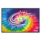 Columbus Blue Jackets Tie Dye Starter Mat Accent Rug - 19in. x 30in., 34476