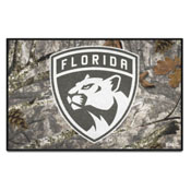 Florida Panthers Camo Starter Mat Accent Rug - 19in. x 30in., 34483